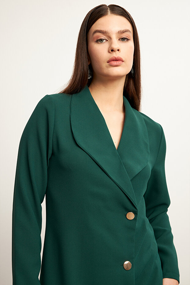 Liora Jacket Pants Set - Emerald - 3