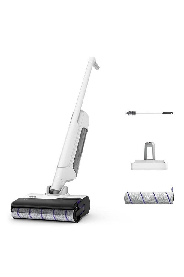 X-Clean 10 Islak Sert Zemin Temizleyici Kendini Temizleyen & Kurutan Dikey Süpürge İlave Rulo Dahil - 1