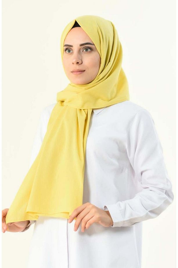 Şile Bezi Şal Sarı Sarı - 4