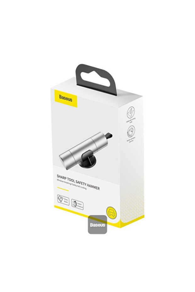 BaseusWindow breaking And Safety Belt Cutting - Silver - CRSFH-0S - 8