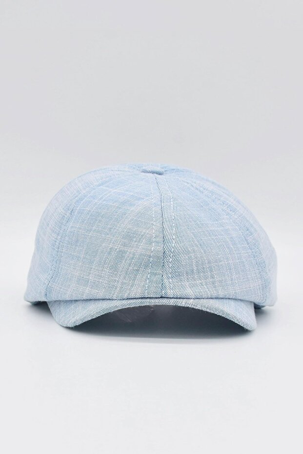3-8 Years Old Children's Silver Dress Blue Helmet and Hat