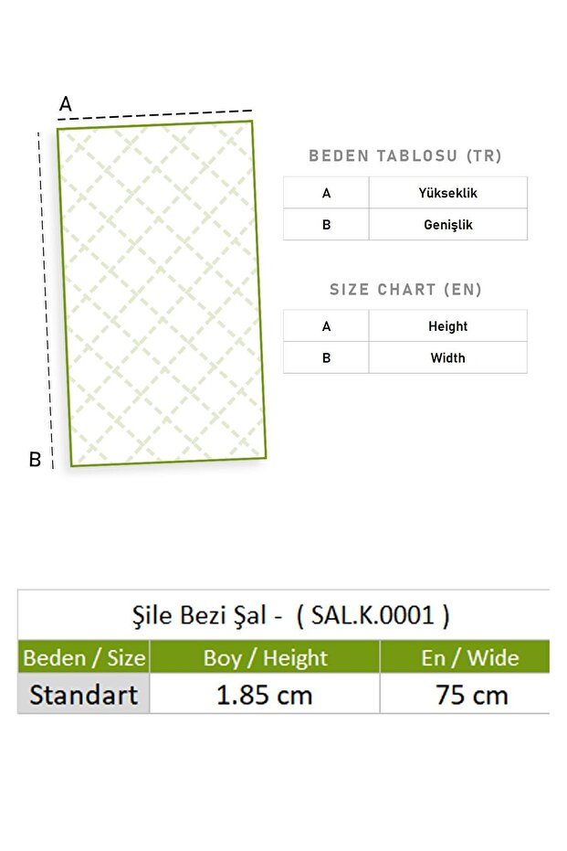 Şile Bezi Şal Mor Mor - 5