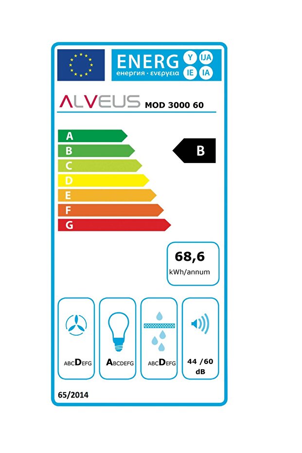 Mod 3000 Siyah Davlumbaz - 5