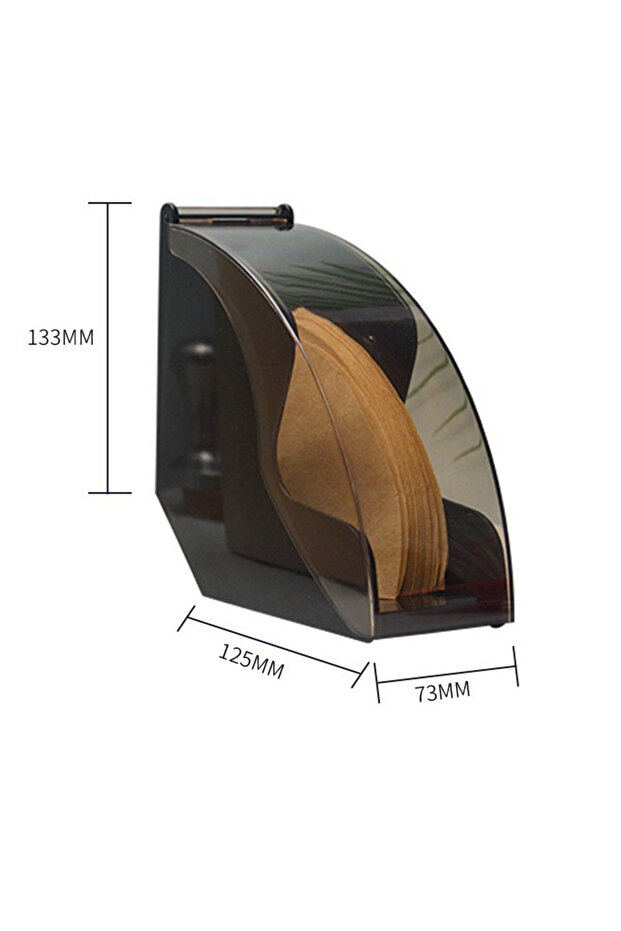 حامل فلتر القهوة البلاستيكي الأبيض - 3