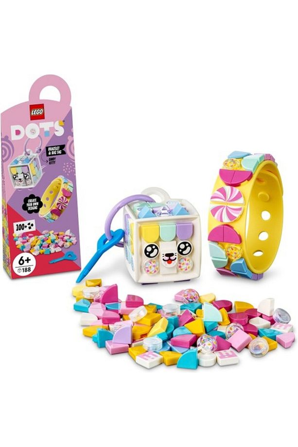 Dots 41944 Candy Kitty Bracelet And Bag Tag - 1