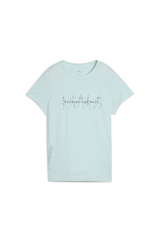 Graphıcs Runnıng Slogan Tee Kadın Tişört - 1