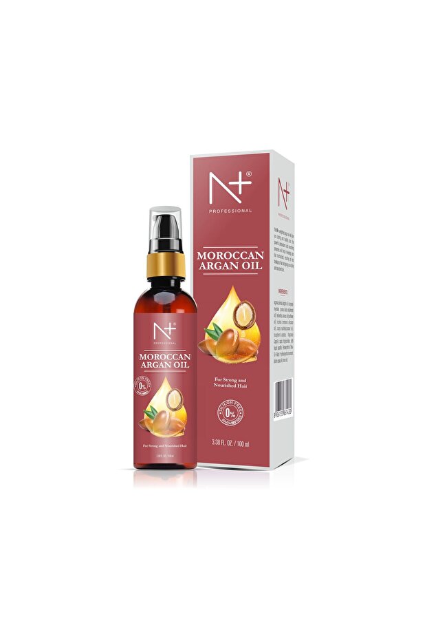 N+ Moroccan Argan Oil, For Strong and Nourished Hair 100ml