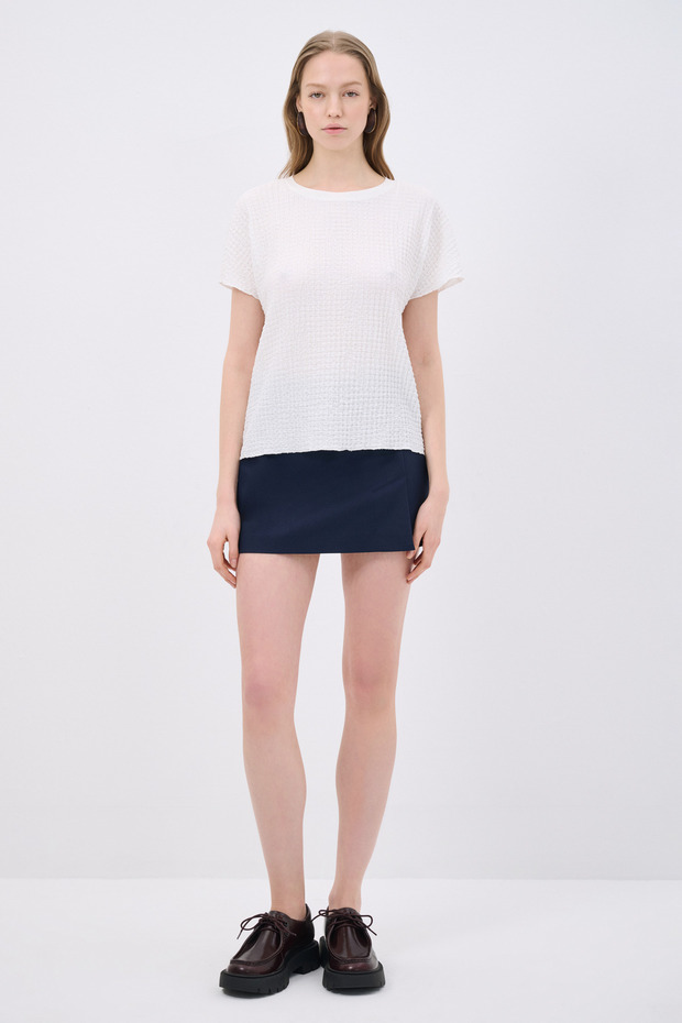 Kısa Kollu Bluz - 5