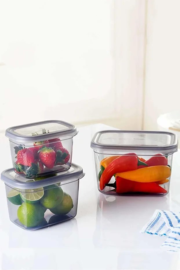 Extra Storage Container Set of 9 - Breakfast Refrigerator Container Set - 3