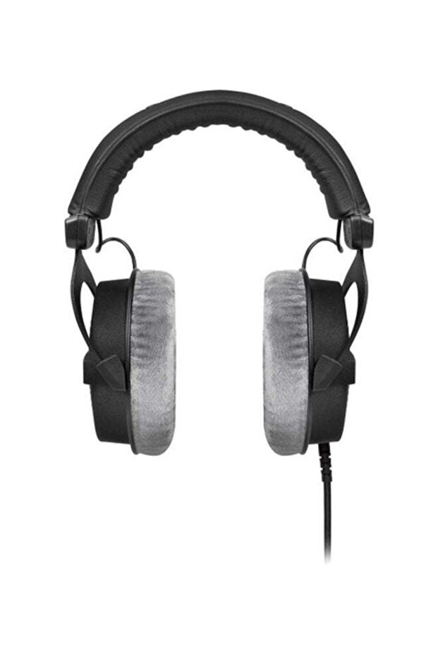 سماعات رأس ستوديو DT 990 Pro فوق الأذن باللونين الأسود والرمادي
