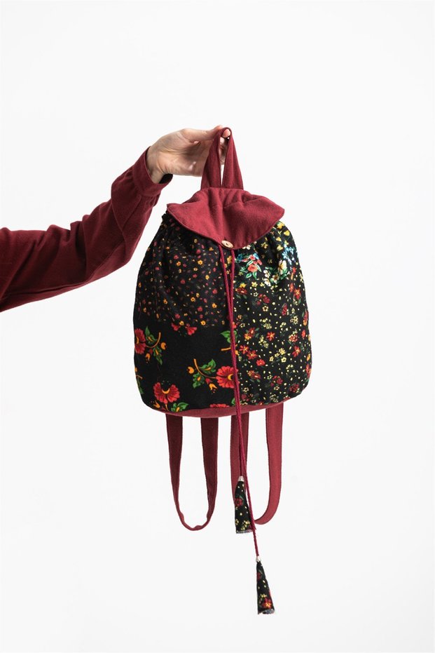 İlke Flannel Backpack