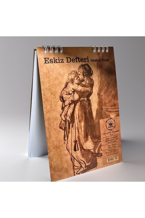 A4-a5-a6 3'lü Set Eskiz Defteri Sketch Book - 5