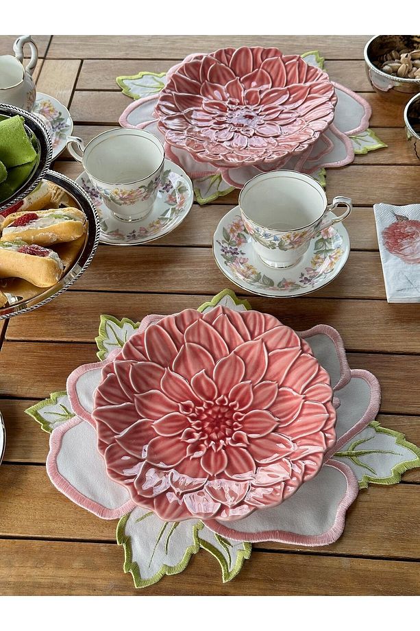 Roze 2'li Amerikan Servis Ekru - 5