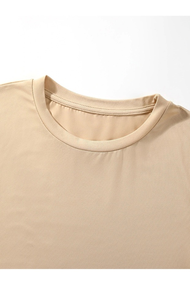 Κομψό μπλουζάκι Oversize - 4