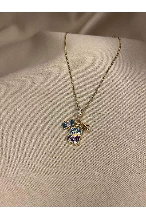 seyahat kolyesi charmlı - 1