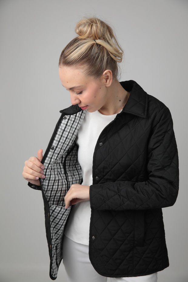 Kadın Kapitone Mont - 1