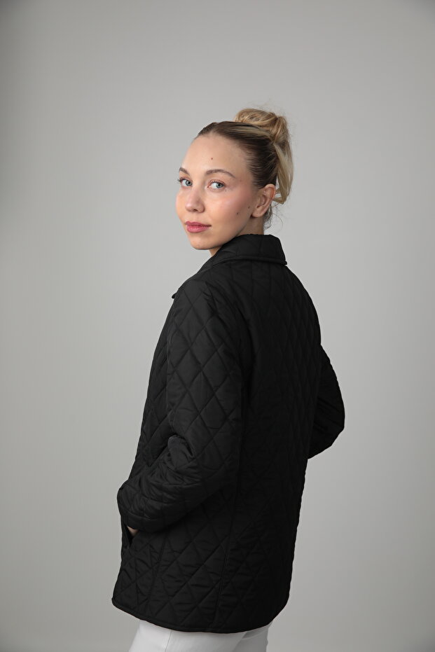 Kadın Kapitone Mont - 4