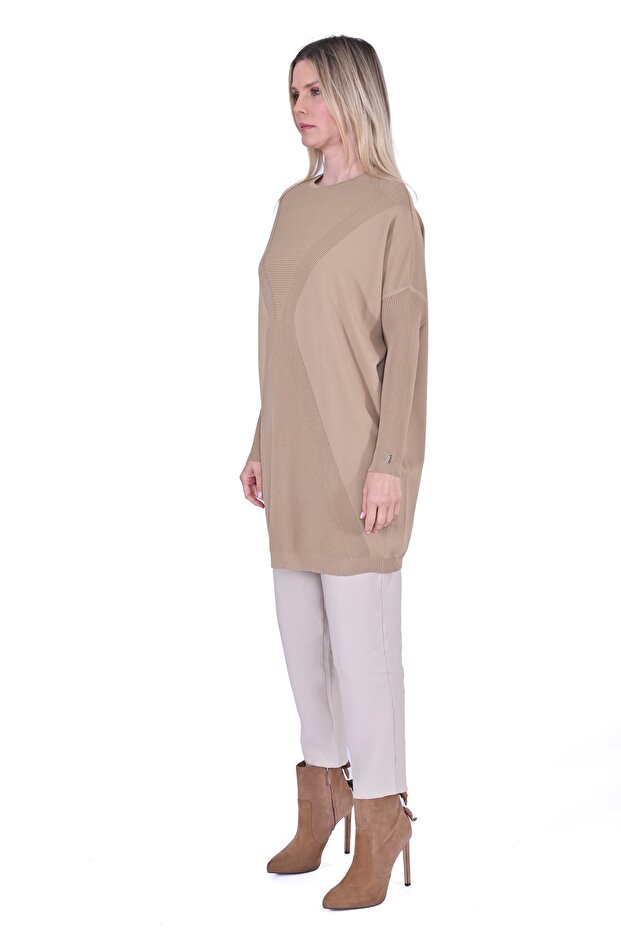 İNVEE 6923 Camel Tunik - 5