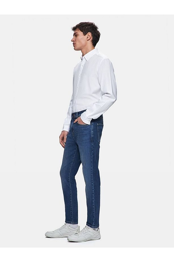 DIEGO X Y VULCAN WASH ERKEK JEAN KOT PANTOLON - 6