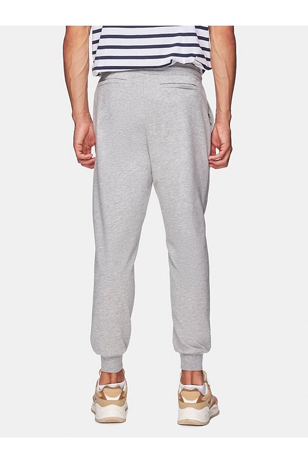 Baskılı Basıc Jogger Loose Gri Eşofman - 3