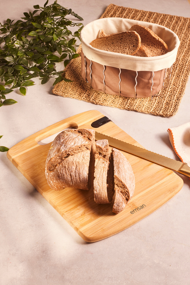 لوح تقطيع بامبو أرجوس مع مبراة - 3