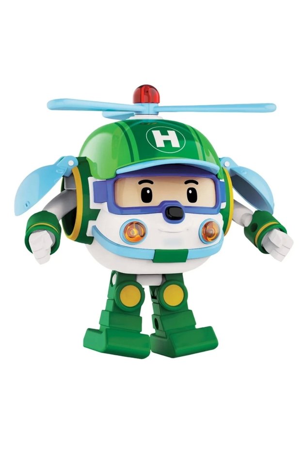 Basic Fun Robocar Poli Büyük Transforming Robot Helly – Eğlenceli ve ...