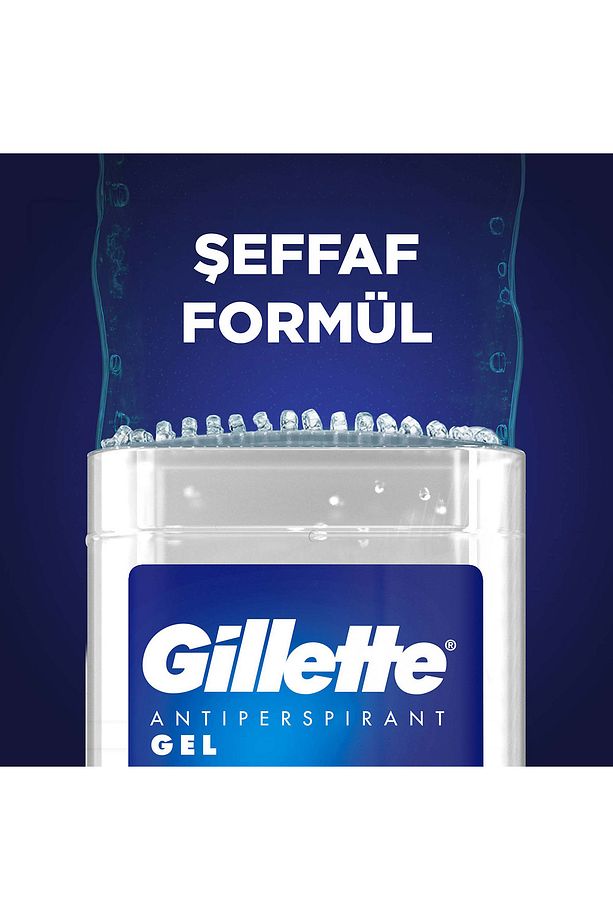 Gilette Clear Jel Cool Wave Antiperspirant Deodorant 70 ml x3 Adet - 6