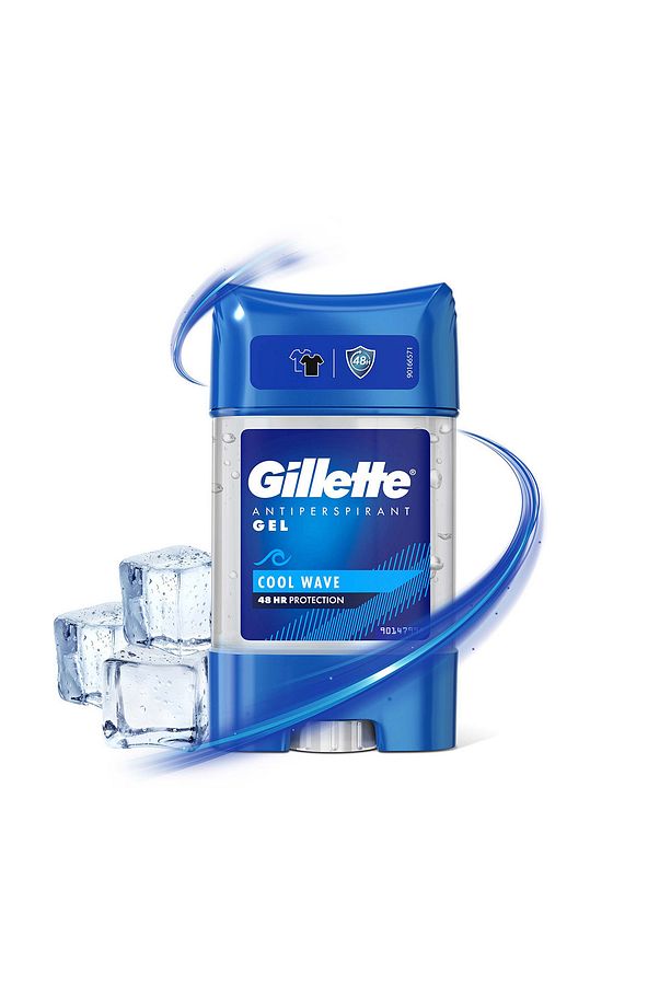 Gilette Clear Jel Cool Wave Antiperspirant Deodorant 70 ml x3 Adet - 3