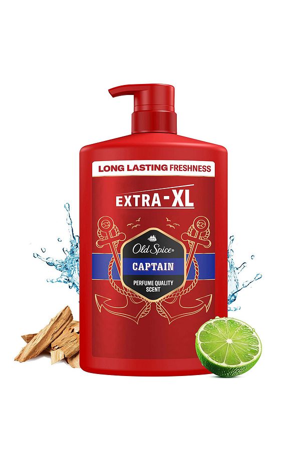 Captain 3in1 1000Ml Şampuan +Deo Stick 50ml + Duş Jeli 250ml Giftpack (Çanta ) - 3