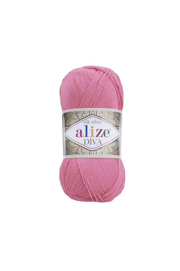 Diva Merserize Ince Ip Yazlık Bikini Bustiyer Bluz Örgü Ipi Örgü Crop Modelleri 178 Koyu Pembe - 1