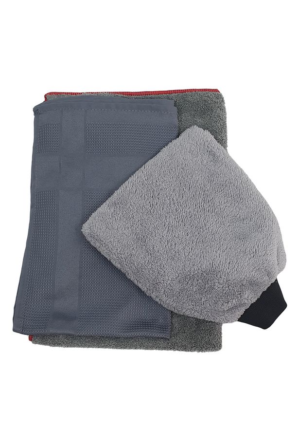 Cam Silme Bezi, Araba Yıkama Eldiveni ve Araba Silme Bezi Seti | Profesyonel Mikrofiber Bez Seti - 1
