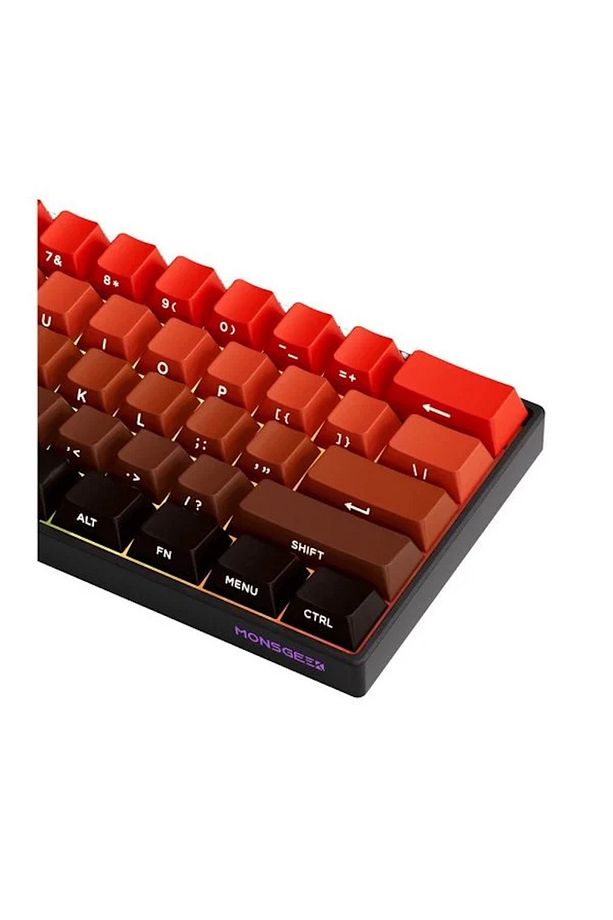 MONSGEEK FUN60 Max Shine-Through Blaze Gradient HE Manyetik ARGB Kablosuz Mekanik Klavye - 4
