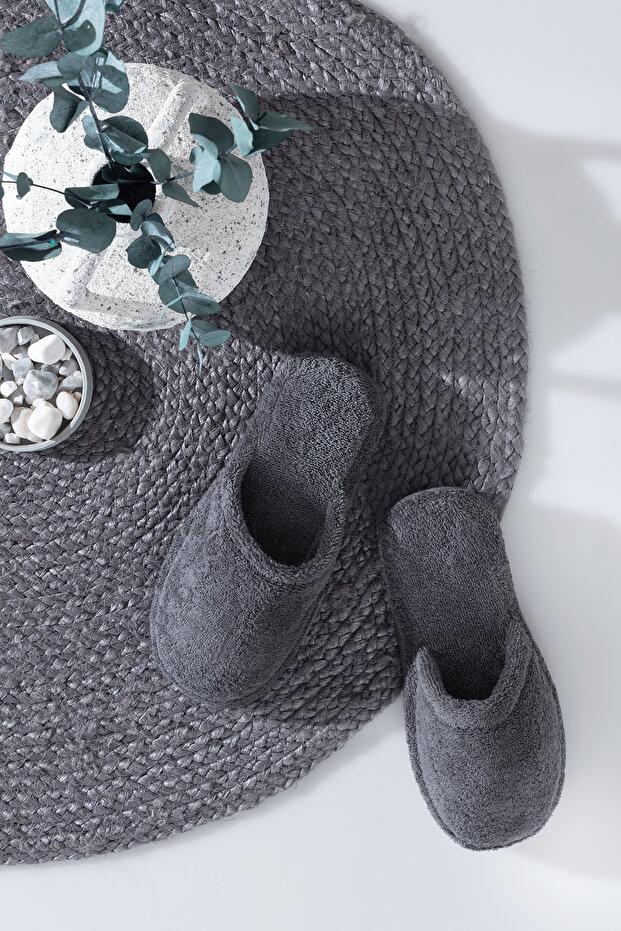 Essentials Banyo Terliği - Antrasit - 1