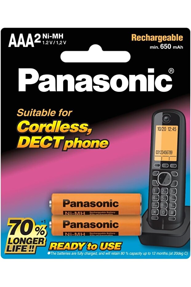 بطاريات قابلة لإعادة الشحن AAA - 2