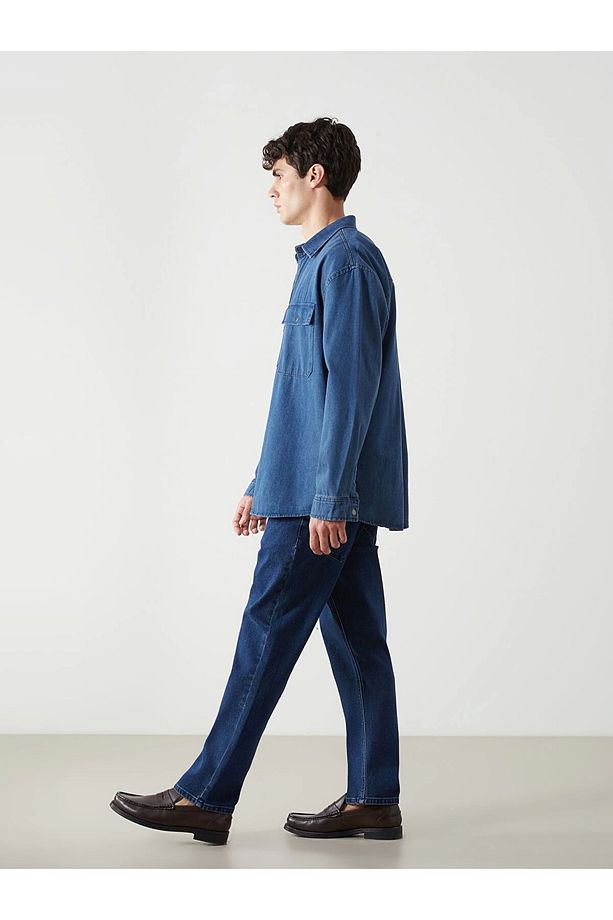 LCW Jeans İNDİGO 779 Regular Fit Erkek Jean Pantolon - 1