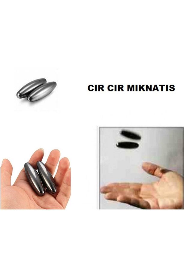 Manyetik Stres Taşı Cırcır Mıknatıs 2 Adet 1 Çift - 2
