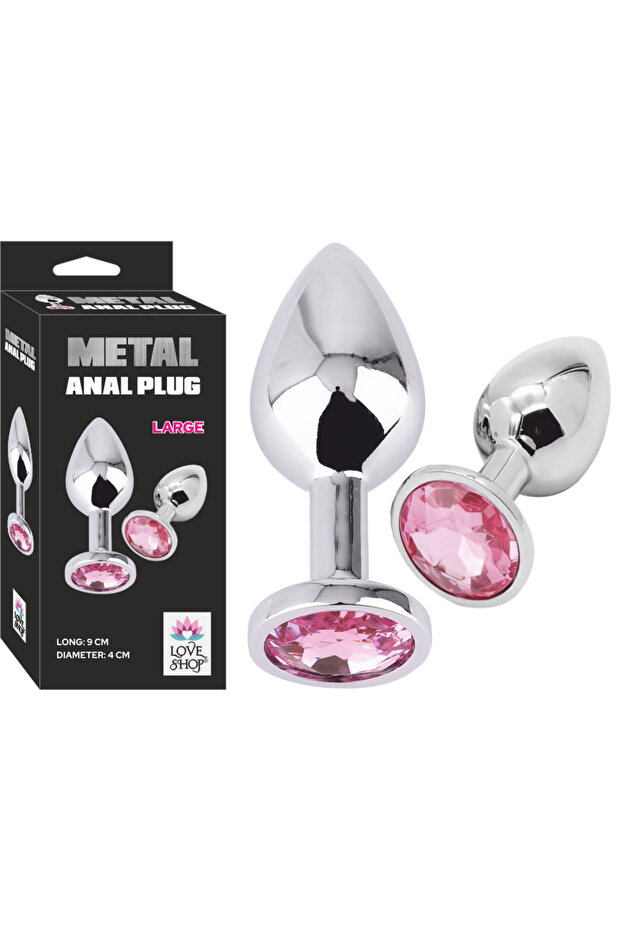METAL ANAL PLUG-LARGE - 1