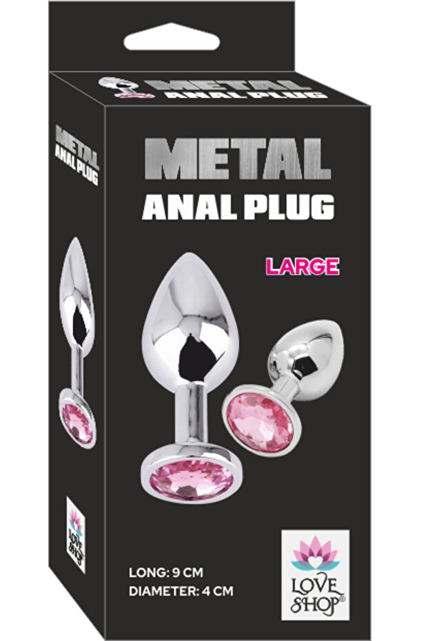 METAL ANAL PLUG-LARGE - 2