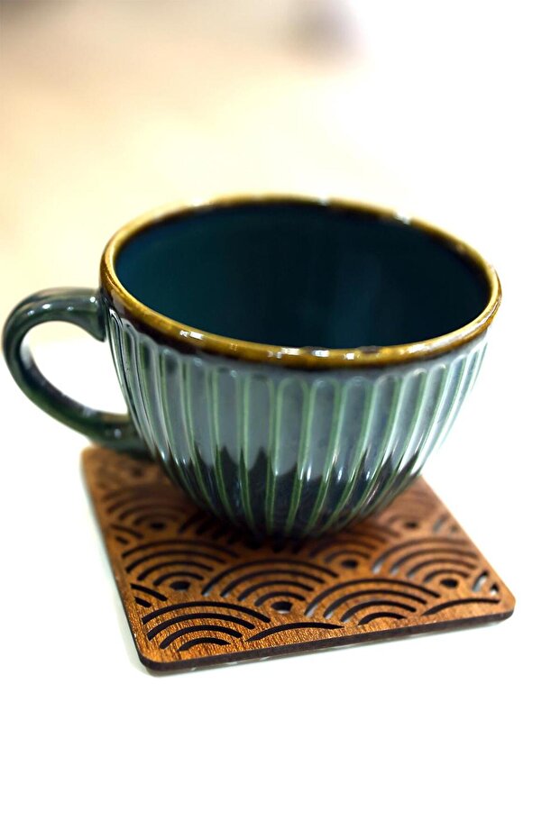 Erdizden 6' Boxed Wooden Coasters