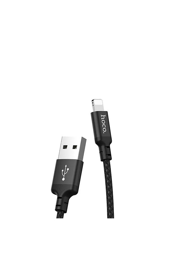 X14 2.4a Iphone Uyumlu Lightning To Usb Hızlı Şarj Veri Kablosu Siyah 1 Metre - 5
