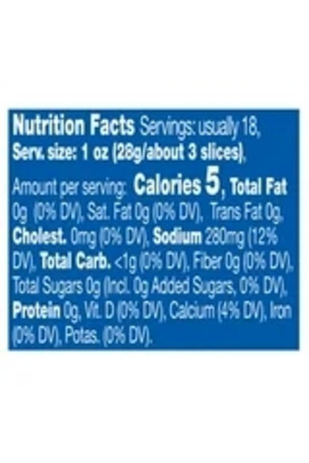 Vlasic Fresh Packed Ovals Hamburger Dill Chips 946 gr - 3