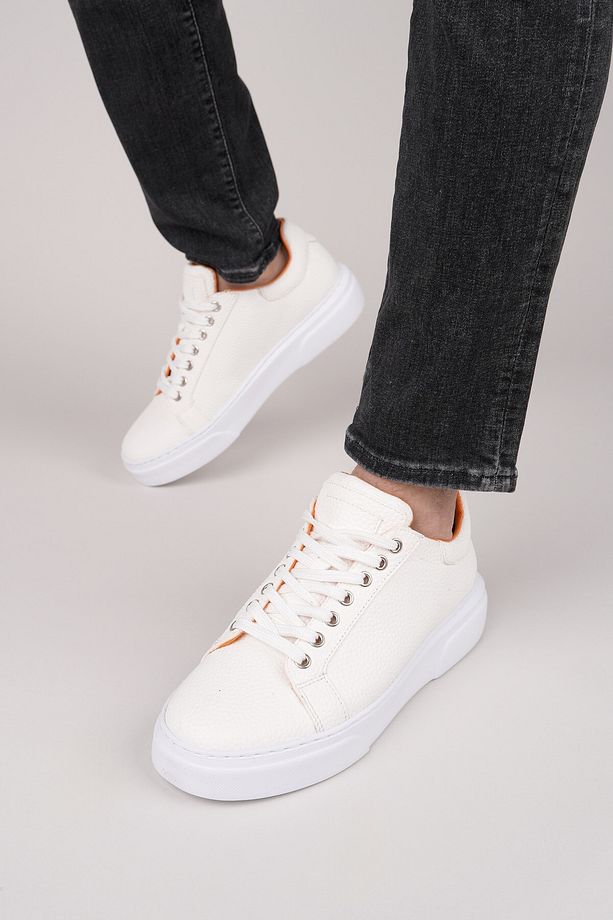 Pinto Kalın Taban Bağcıklı Erkek Günlük Sneaker Spor Ayakkabı - 5