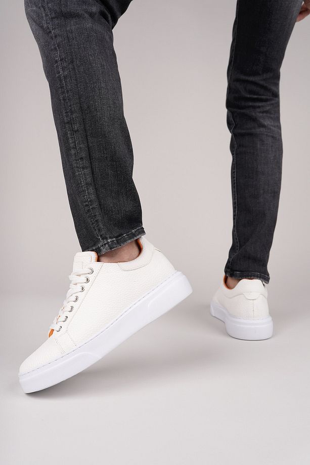 Pinto Kalın Taban Bağcıklı Erkek Günlük Sneaker Spor Ayakkabı - 6