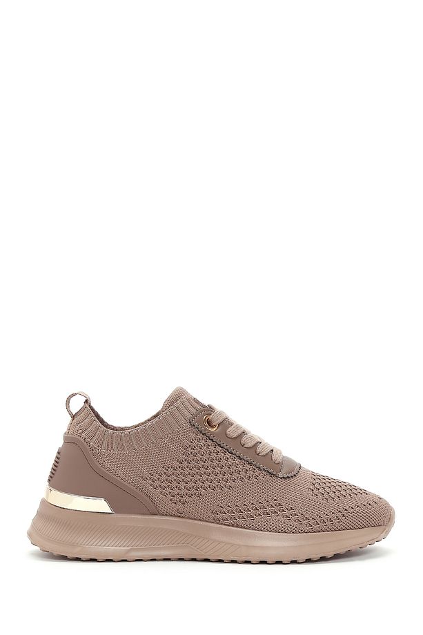Zero Kadın Vizon Kalın Tabanlı Sneaker 24sfd43066f - 1