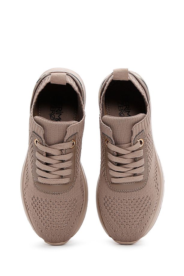 Zero Kadın Vizon Kalın Tabanlı Sneaker 24sfd43066f - 6