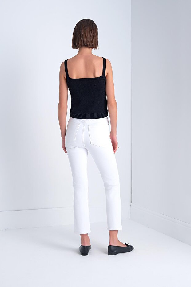 Askılı Crop Top - 4