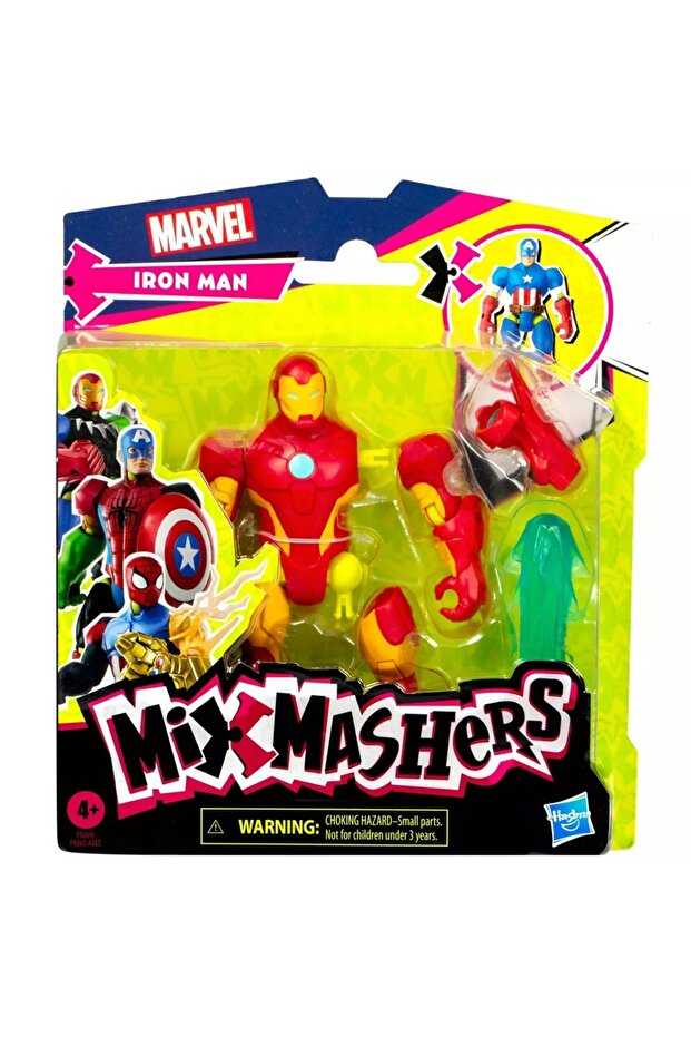 Avengers Iron Man Mix Mashers Aksiyon Figürü - 3
