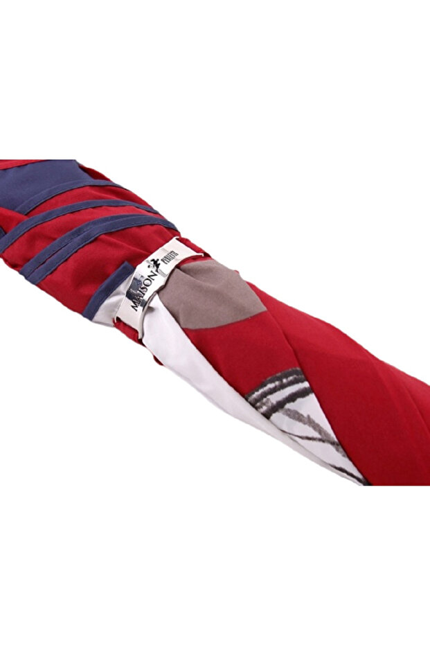 LONG automatic umbrella BEAR 2 layers, Red - 4