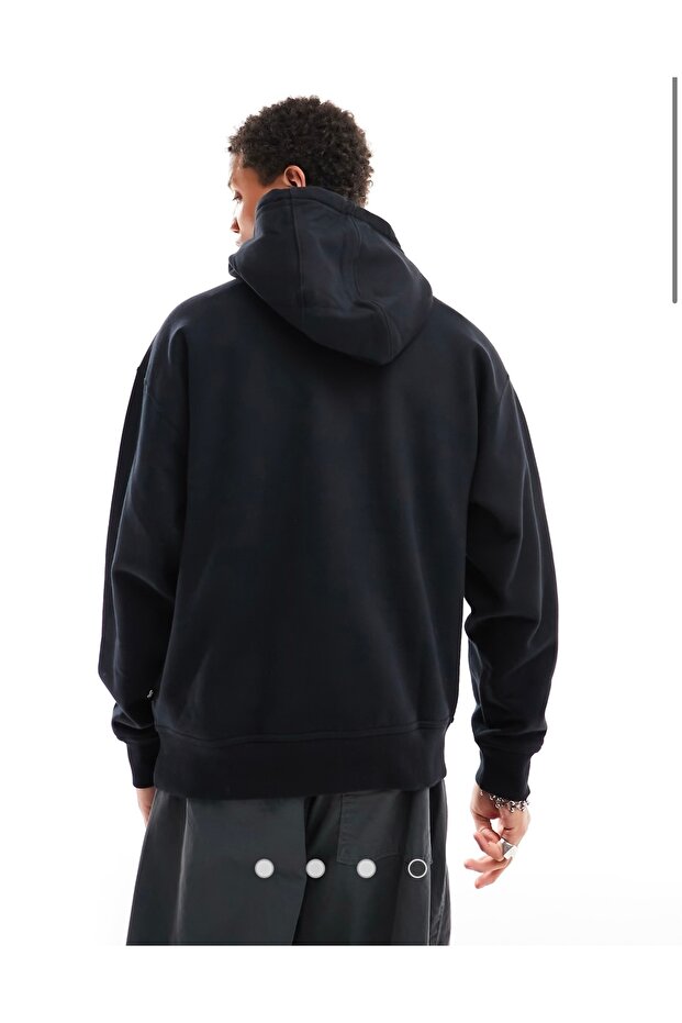 SB Fleece Pullover Essential Hbr Siyah Erkek Sweatshirt - 4