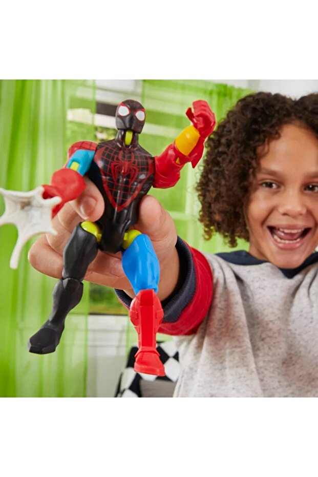 Spider-Man Mix Mashers Marvel Miles Morales Aksiyon Figürü - 6